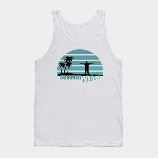 vacation summer vibes Tank Top by omitay